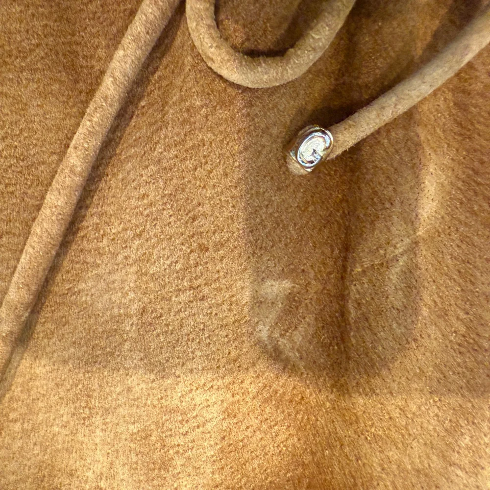 Rare Vintage Gucci Collector Tan Suede Skirt size XXS - Picture 13 of 14